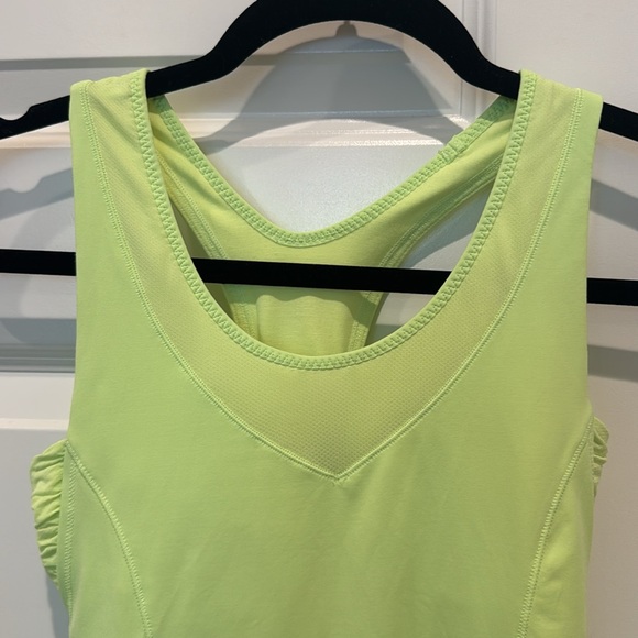 Lululemon Tone It Tank Bright Yellow / Green Size - Picture 7 of 13